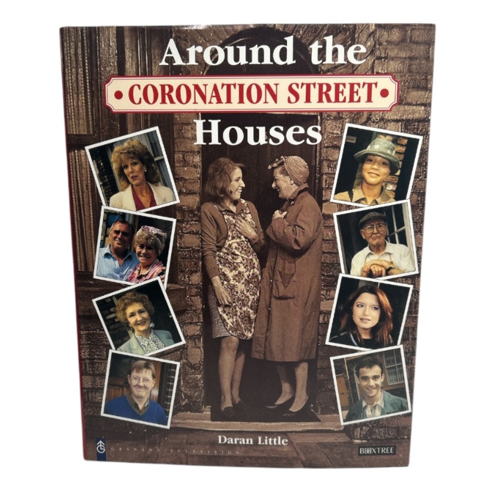 💕 Around the Coronation Street Houses Vintage 1997 Hardcover Book Daran Little